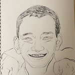 군대 동기가 그려준 <b>백현</b>