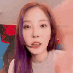 <b>머리색</b> 맘에 들어 10개월째 유지중인 보아