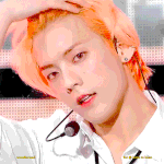 [BTOB] 민혁이 <b>엔딩때</b> 블러셔 글리터 뽝 잡햐서