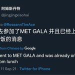 로제 멧갈라 <b>확정</b>이라고봄 ㅋㅋㅋㅋㅋㅋㅋㅋ