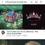 레벨 in&amp;out이랑 블핑 love to <b>hate</b> me