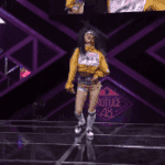 [엔터톡] 프듀48 김초연, 손은채 그룹 ‘버가부’ 춤 실력.<b>gif</b>