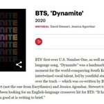 방탄 다너마 롤링스톤<b>선정</b> 역대 최고의 노래 346위
