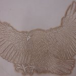 [가죽공예] 가죽 공예-독수리 <b>카빙</b>(가죽 <b>카빙</b>)