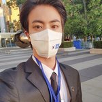뷔랑 <b>진</b> 머리깐거 미쳤다..
