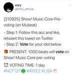 [NCT칠프] 얘들아 <b>내</b>가 투표 링크를 <b>딴</b>걸 걸었다 이것도 해줘❤️