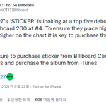 [모두드루와] <b>NCT</b> 127 빌보드200 4위로 핫샷데뷔.jpg