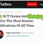 [NCT드림] ??드림 <b>포브스</b>에 기사났음