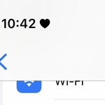 [드루와] 아이폰 시간 옆에 하트 넣는 방법