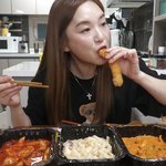 [<b>분식</b>] 햄지 먹방 군침이 ㅠ 미쳤어!!!!!