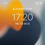 아이폰 추가된 <b>기본배경</b> 예쁘다