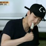 귀여운 <b>세훈</b> 가래떡먹방