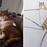 안 닮았는데 닮은 기막힌 초상화