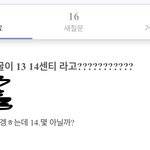 <b>상식</b>적으로 얼굴 길이가 14일 수가 있냐??