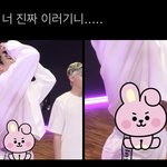 [방탄소년단] <b>쿠키</b>와 망이 아웃 외치는 아미들