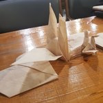 <b>설빙</b>휴지로 종이접기했다