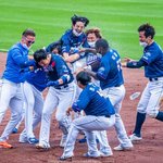 [삼성] <b>이원석</b> 끝내기 물벼락