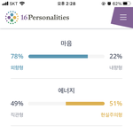 심심해서 <b>mbti</b>검사했는데