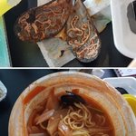 시켰더니 <b>홍합</b> 껍데기에 하얀 기생충?…알고보니‘ 석회관 갯지렁이’