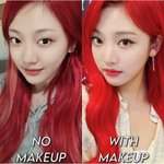 에스파 노메이크업<b>vs</b>메이크업 비포에프터