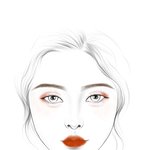 심심해서 그림에 화장 시켰는데 재밌다