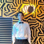 오 명준이 이사진 배경 신기해