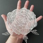 완성하는데 40시간 걸린다는 <b>종이</b> 꽃
