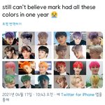 [NCT칠프] 맠 1년동안의 머리색