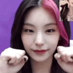 <b>ITZY</b> 예지 인간 고양이 표정
