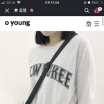 이런 느낌의 <b>크롭</b> 맨투맨 추천좀