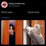 [방탄소년단] 강양이 <b>뒷모습</b>ㅜㅡㅜㅜ