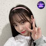 걸스플래닛999 내에서 대표 아기<b>토끼상</b> 김채현 강예서