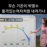 무슨 기온이 박명수 <b>품격</b>있는 여자처럼 내려가냐