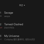 [엔하이픈] 우리 <b>벅스</b> 주간차트 2위