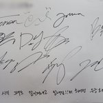 학교에 세븐틴 와서 싸<b>인해</b>주고 감!