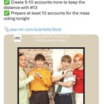 [BTOB] 우리 투표팀 트윗 올라왔는데