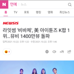 [엔터톡] 라잇썸 첫 <b>US</b> 아이튠즈 케이팝 차트 1위