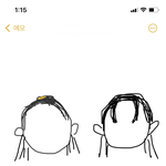 [드루와] 앞머리 이렇게 삔 꼽고 다니는거 에바냐?