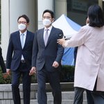 법원 떠나는 이재용 부회장