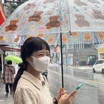 [모두드루와] 유댕이도 귀엽고 곰돌이 <b>우산</b>도 귀엽고