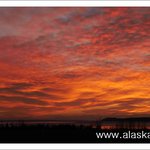 ALASKA " <b>노을</b> 빛의 Anchorage 바다 "