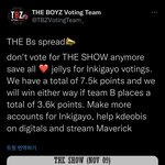 [<b>더</b>보이즈] <b>더</b><b>쇼</b>투표 멈춰!!!-!-!-!-!-!