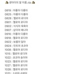 [BTOB] 광아더 말 이름 모음