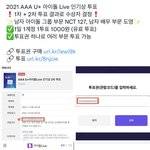 [NCT칠프] ❗️<b>AAA</b> 인기상 투표권 구매할 사람들은 참고해