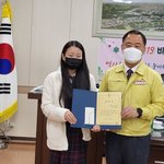 극단선택하려던 여성 구한 여중생의 한 마디