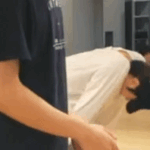 안무 연습 비하인드에 올라온 정재현 머리숱