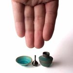 인고의 시간으로 빚은 초미니 도자기