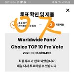 [스키즈] 12번째 <b>mama</b> 투표 인증