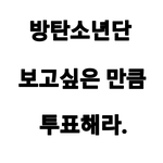 [방탄소년단] ⚠️방탄소년단 보고싶은만큼 투표해라