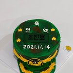 [펜타곤] <b>진호</b> 전역모 케이크